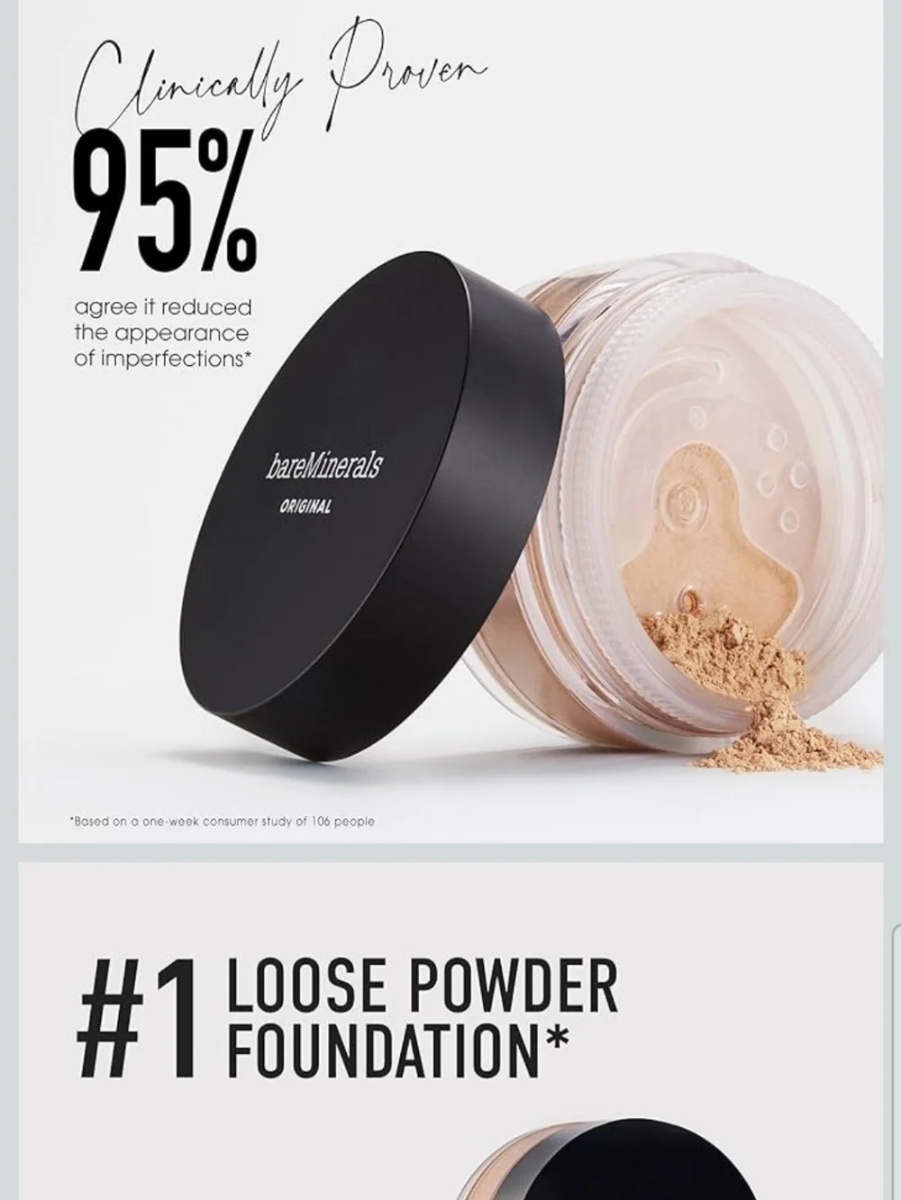 bareMinerals Original Loose Powder Foundation Matte 15 Neutral Medium SPF 15